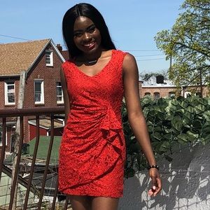 Forever 21 Contemporary Lace Dress